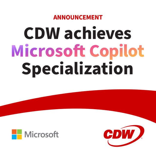 ChicagoDanIAm's tweet photo. As an avid Copilot enthusiast, I was very excited that CDW snagged this new specialization! Is now the time to take your #AI journey to new heights? @CDWCorp has just achieved the new Microsoft @Copilot Specialization! Find out how it helps us unlock... https://t.co/A1I0eeBurM https://t.co/vRxSTSIjVQ