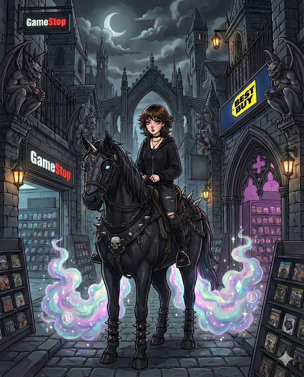 GameStopGirlEth's tweet photo. @okaygnomie @gamestop @okaygnomie congrats for the fire ads with @gamestop, we created a memecoin in your homage for who you are.❤️

Will be glad to send some supply if you wish
Kindly send an ethereum address ❤️ https://t.co/Dt1JDNUVyD