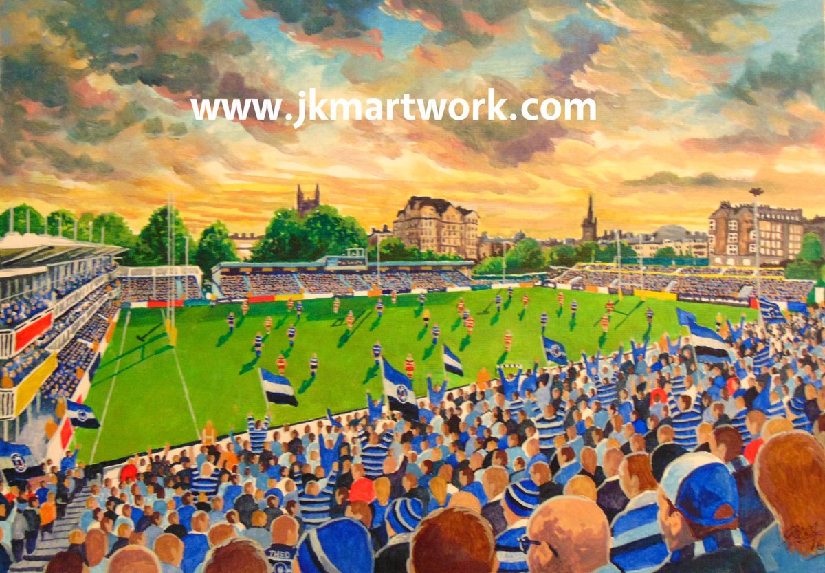 JKMartwork's tweet photo. hi @BathRugby @BathBytes @bathrugbylive painting ive done of #bathrugby #therec ,prints are avialable still just £15 a3 size @ https://t.co/lwlE5y0HcS
RT's appreciated https://t.co/ObVBfifSLM