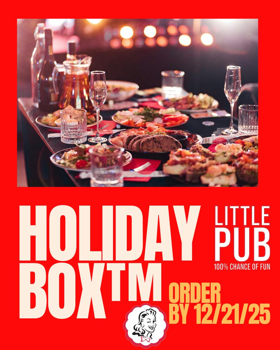 🎄 Make the holidays deliciously easy with Little Pub’s HolidayBox™! Fully cooked, heat-and-serve dinners for 2 or 4, starting at $65. Order by Dec 21, pick up Dec 24 at select Little Pub locations.
👉 bit.ly/45sgZ2Q
 🍽️✨