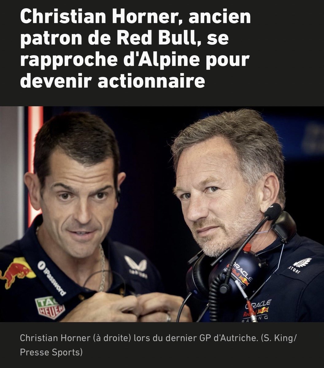 On verra ça lors de la photo finish mais Alpine ça rime avec…