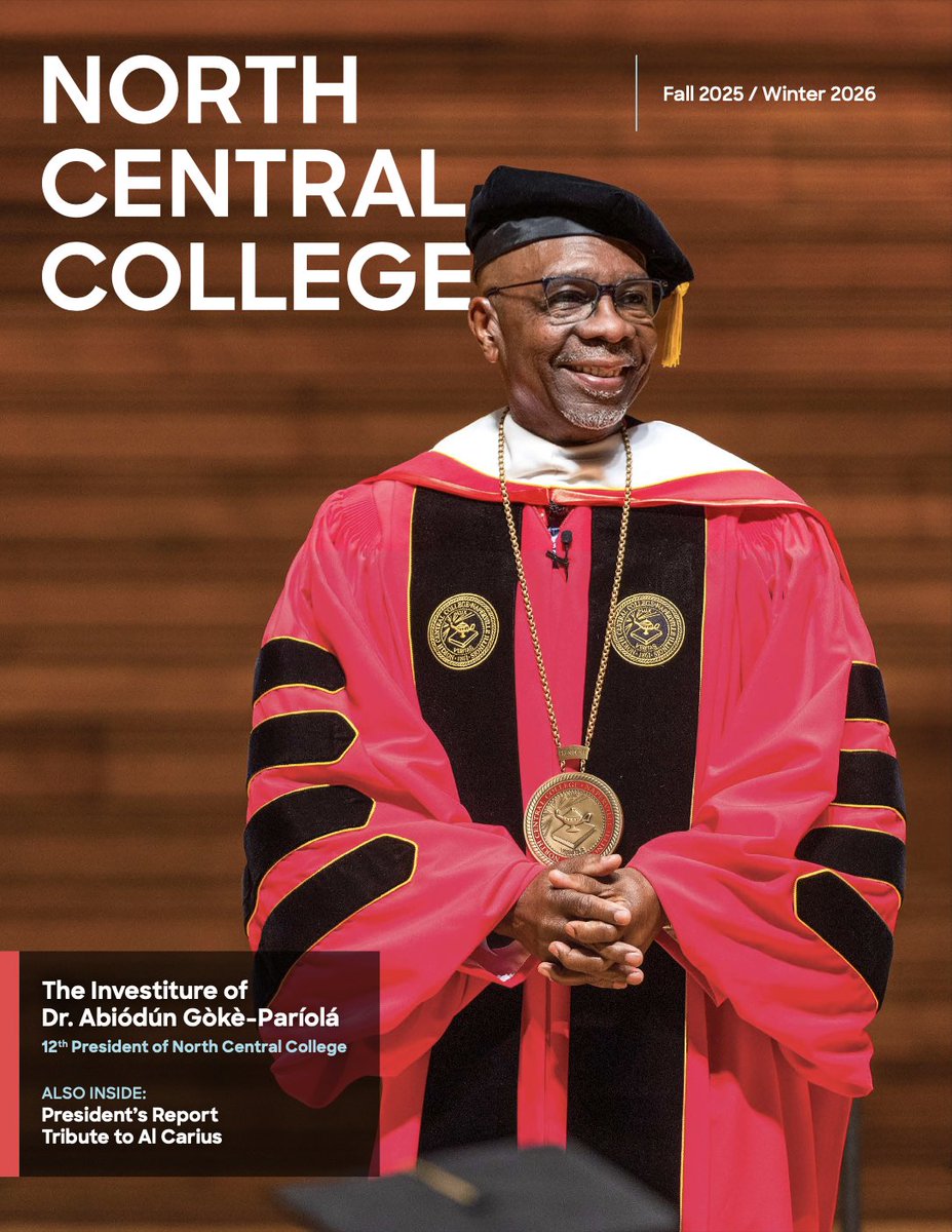 North Central College tweet media