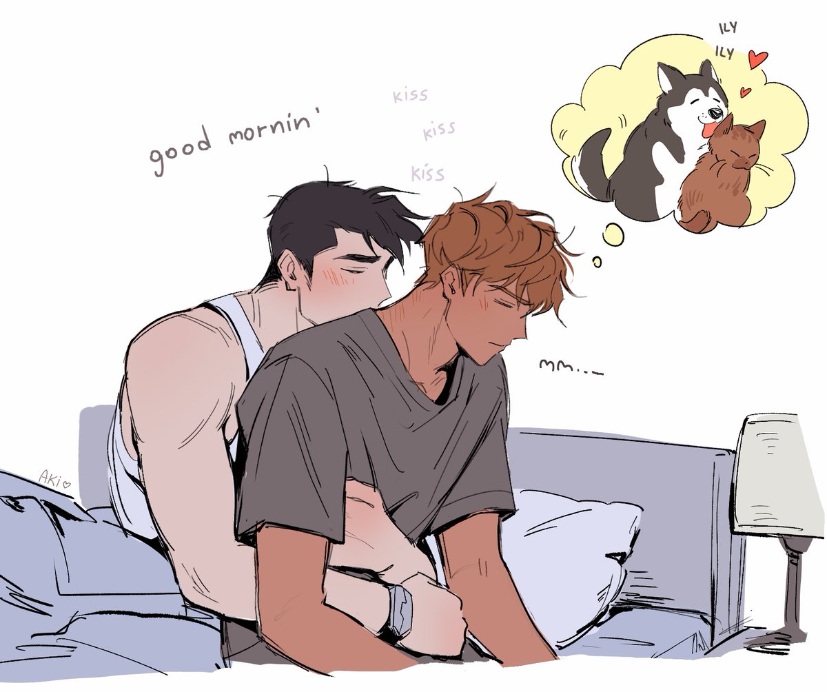 puppy love in lazy mornings 🤍