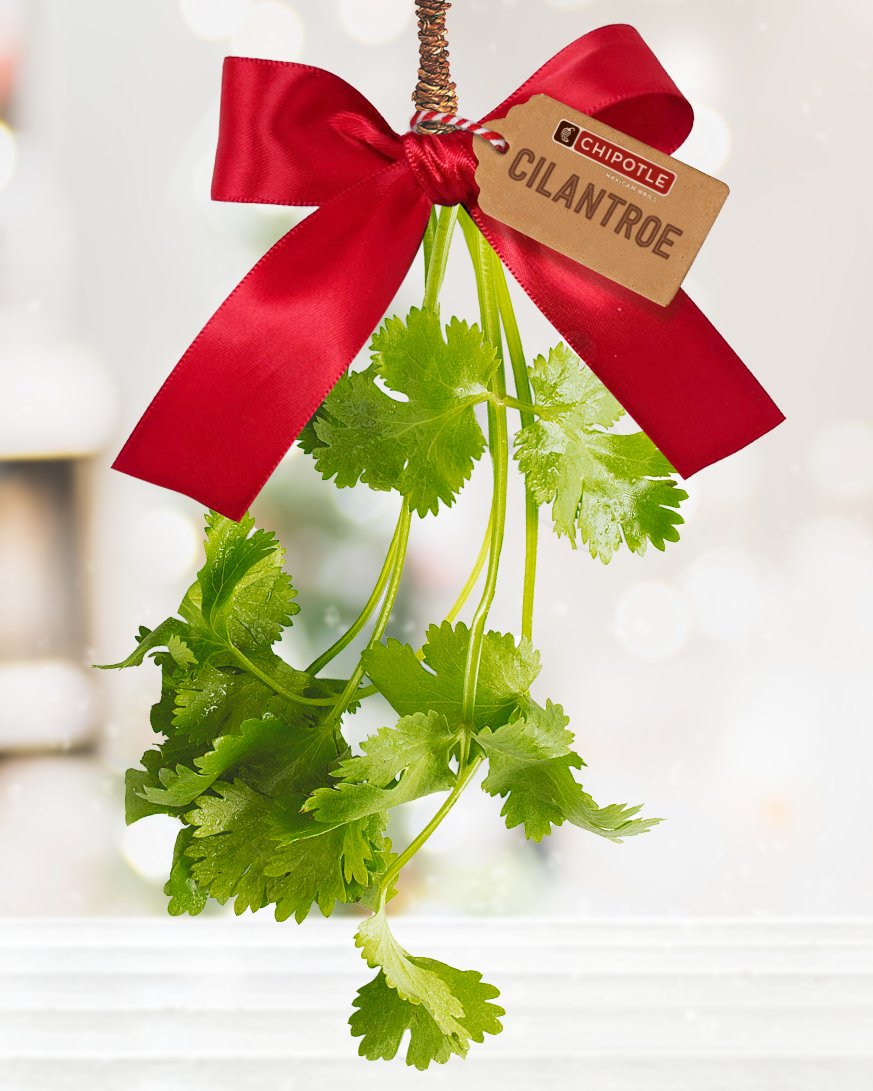 ChipotleTweets's tweet image. meet me under the cilantroe