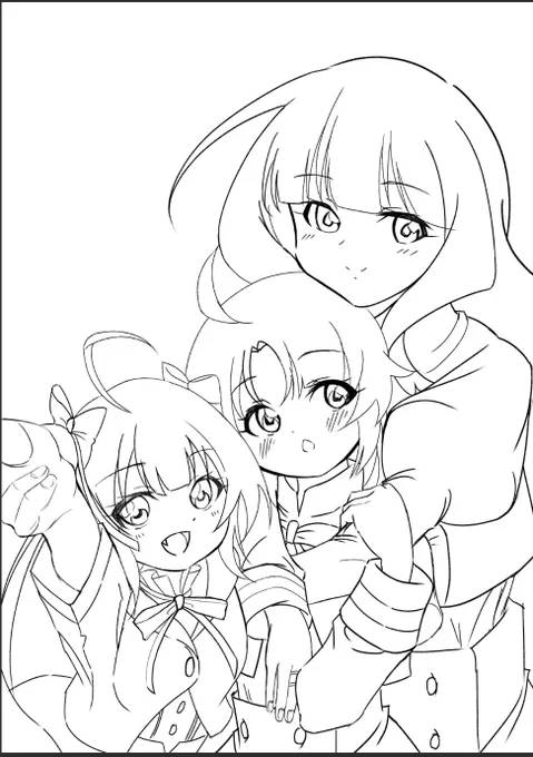 可愛く描けた気がする☺️ 