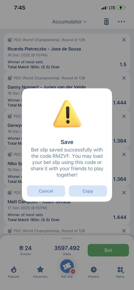 IsraelOpesh's tweet image. 3.5k odds on 1xbet 

Darts 🎯 gonna pay

RMZVF