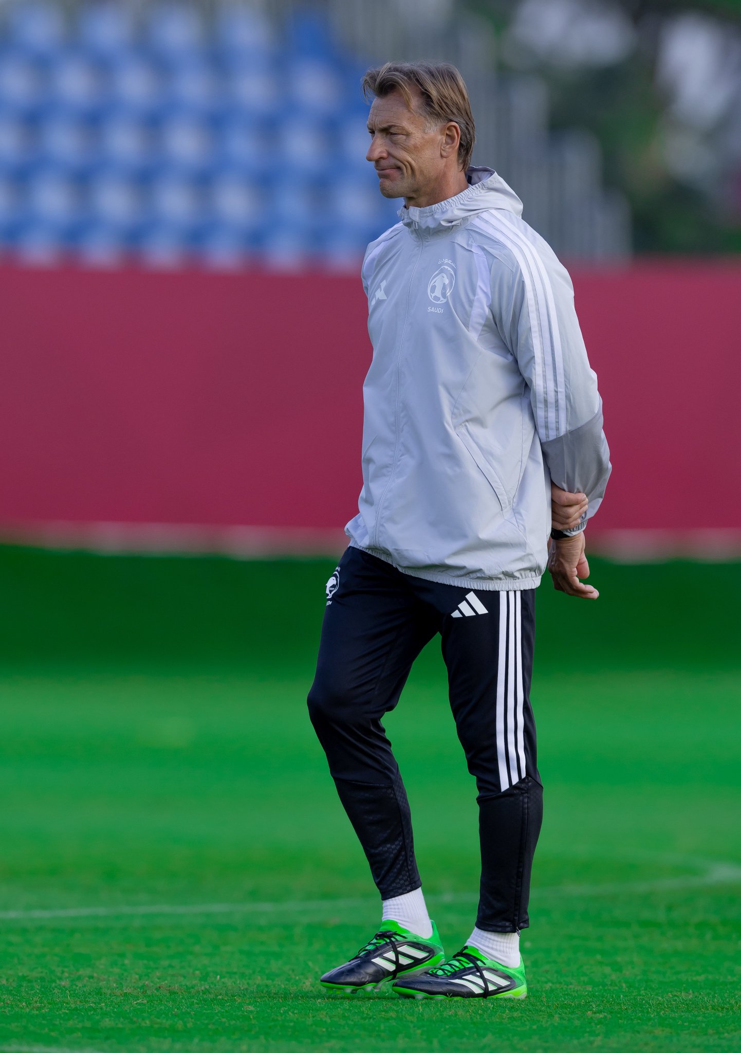 المنتخب السعودي يواصل تحضيراته لمواجهة الإمارات في مواجهة تحديد المركز الثالث. #كأس_العرب 