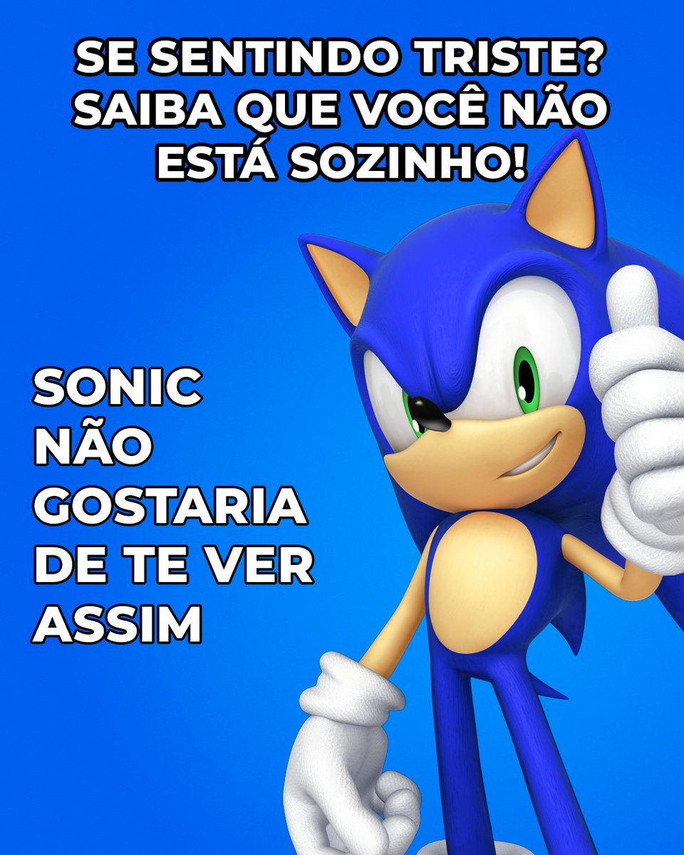 Cabeça erguida, sem tristeza! 👊