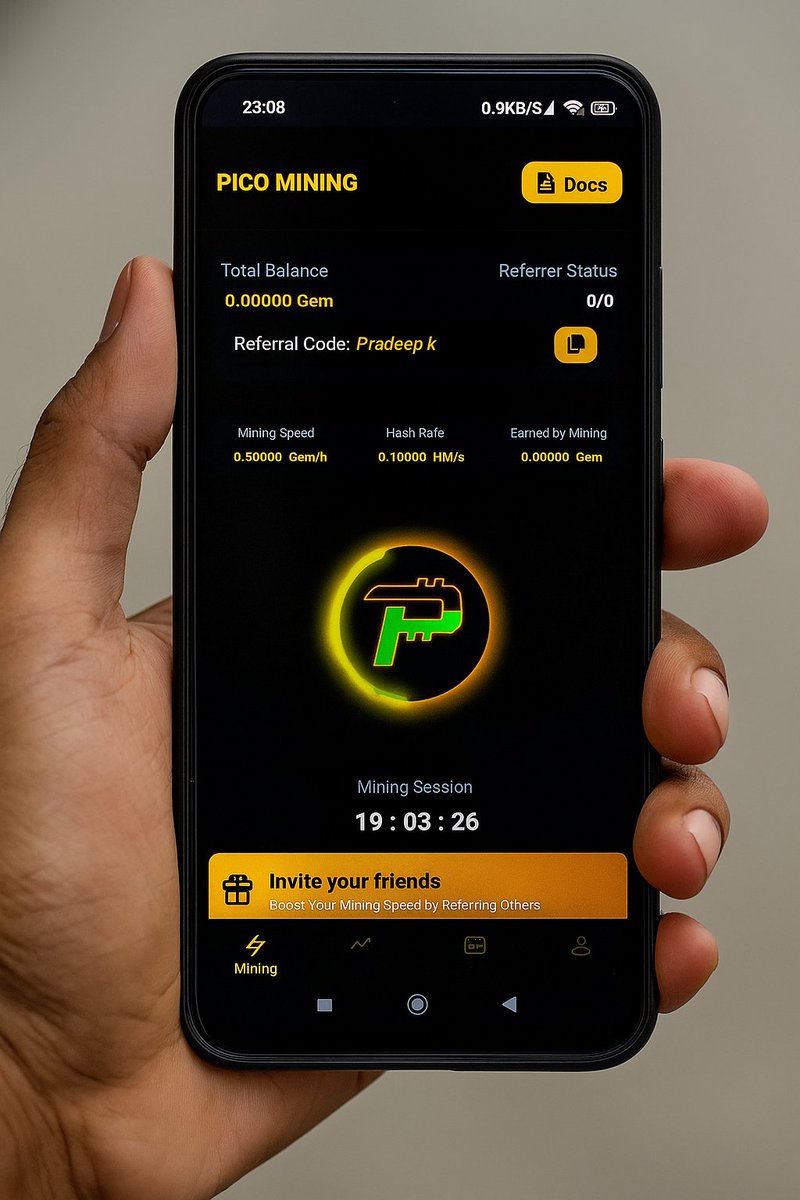 🌅 GM Pico Miners! 💎

Have you mined today? ⛏️

One tap can make a big difference — fresh day, fresh Pico Gems, fresh chances to climb the ranks! 🚀

Don’t skip today’s mine.
Tap • Mine • Earn 💪

#PicoNetwork #Crypto