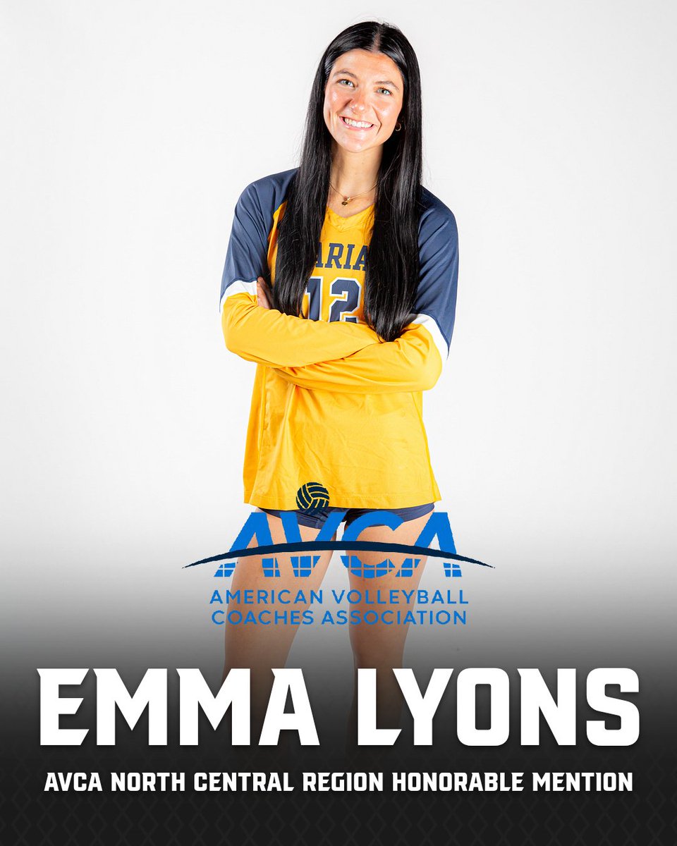 MUKnights's tweet photo. Congratulations to senior Emma Lyons on being named an AVCA North Central Mention Honorable Mention
🔗: https://t.co/7a2duJEX3u https://t.co/BXg9PgO0KX