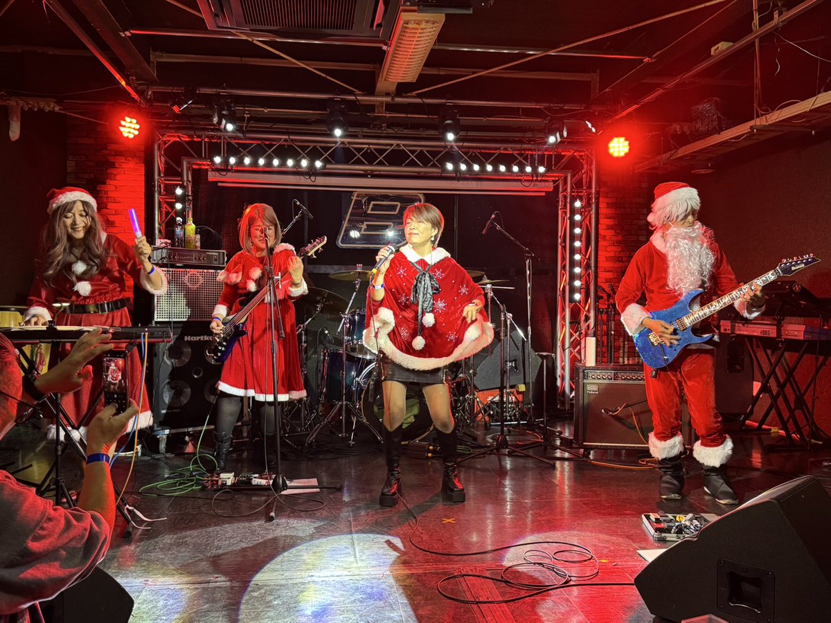 楽しかった～🎄🦌🎅🏻🔔
#足利CLUBSOUTHBBC
 #CHRISTMASLIVE
 #FLAT