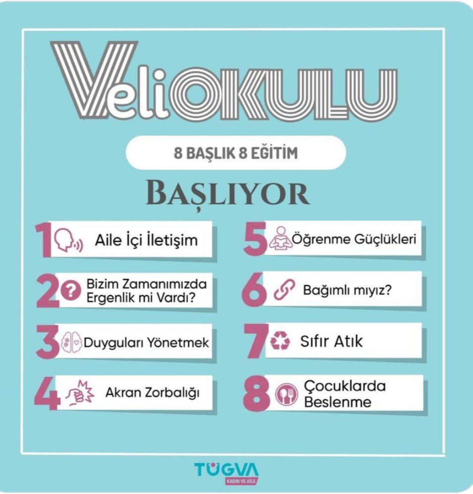 TÜGVA Bitlis Kadın ve Aile Koordinatörlüğü olarak, il ve ilçelerimizde yürüteceğimiz Veli Okulu Projemiz kapsamında kıymetli velilerimizle bir araya geliyoruz.✨
Aile yapısını güçlendirmeyi amaçlayan,Veli Okulu projemiz, hayata geçiyor.