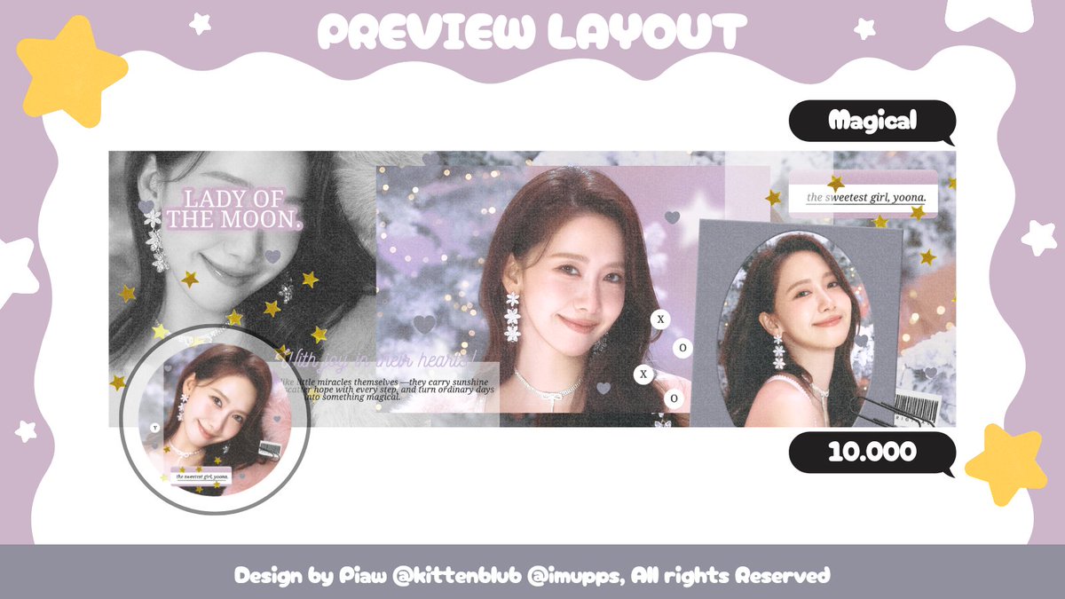 kittenblub's tweet image. 🍮💬 Help RT { Any interaction are appreciated! 🎀}

Layout Yoona magical ✨️ bisa dijemput skrng melalui dm / tele &amp;gt;__&amp;lt; #zonauang