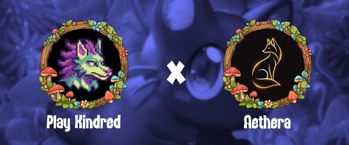 We are delighted to announce our collab with <a href="/playkindredxyz/">Play Kindred</a> 

The spirits of Silverdew Grove appreciate the Presale opportunity.          

Aethera x Play Kindred 🤝