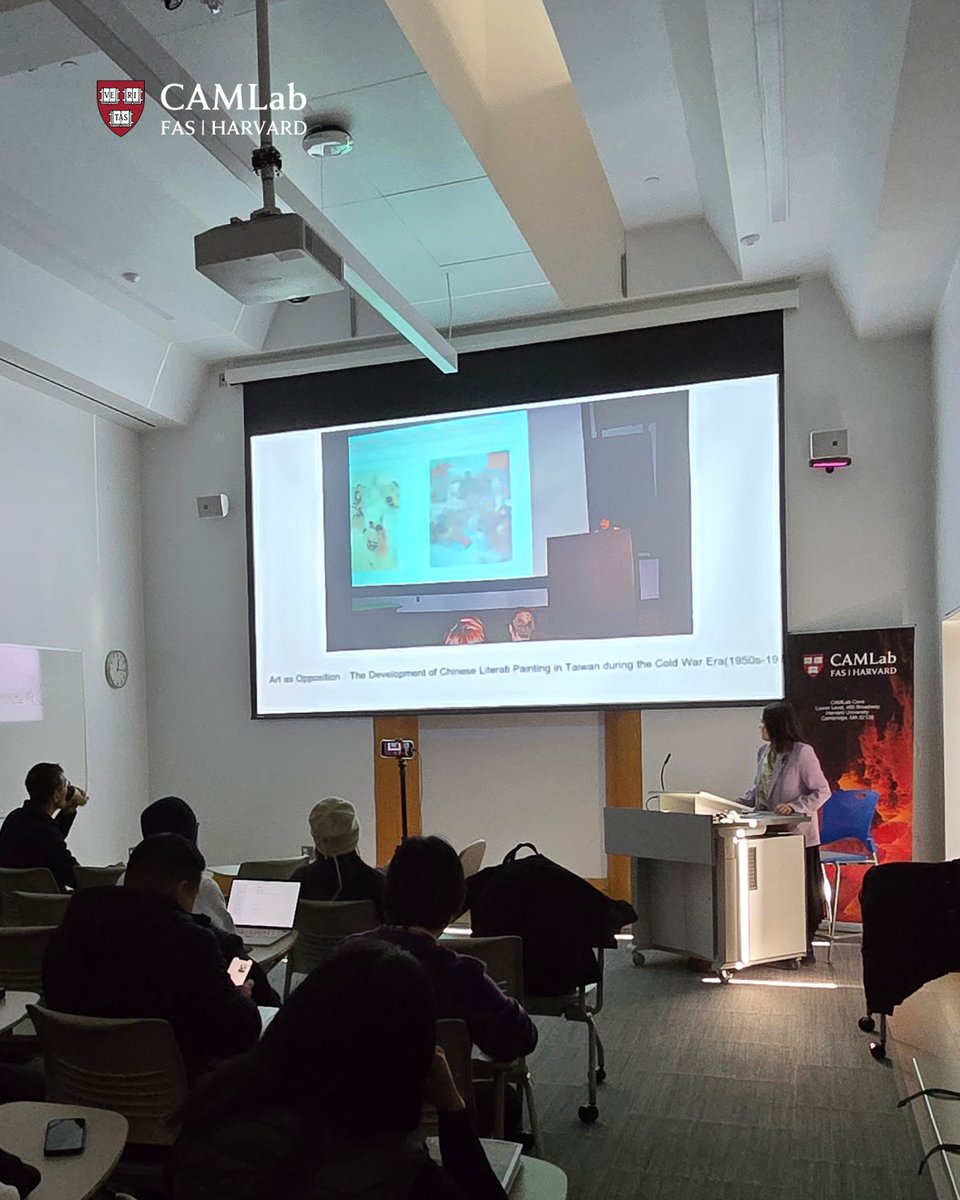 HarvardCAMLab's tweet image. On December 12, we were pleased to host a lecture by curator and art historian Dr. Chiu Lin-Ting, titled “Curating Nature: Modern Shifts in Acquiring Knowledge Based on ‘Bo Wu Tu Hwa’.”

Dr. Chiu examined “Bo Wu Tu Hwa” (Illustrations of Natural History) from the “Guo Cui Xue…