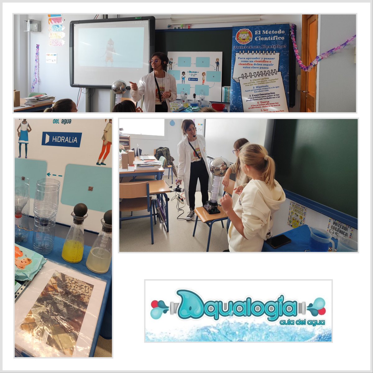 PlanetaExplora's tweet image. Hoy hemos visitado Manilva con #AQUALOGIA  y ha sido una mañana muy ToP, encantados de trabajar todos estos grupos @InfoHidralia