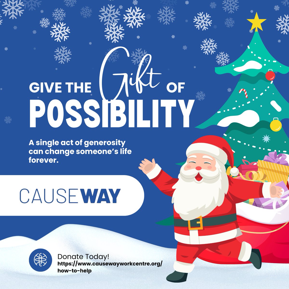 This holiday season, give the gift of hope! 🎁 Your donation helps people rebuild their lives and find purpose. Learn more: ow.ly/NTtm50XKiV4

💙 Donate Now ow.ly/4alC50XKiV3