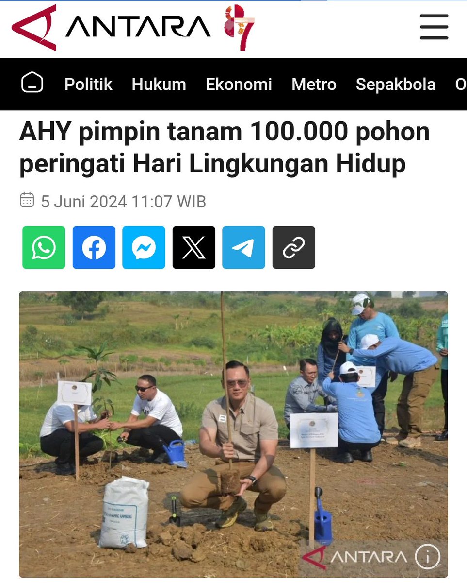 Look at this! Keindahan alam berawal dari kepedulianmu.

AHY Peduli PD Reforestasi