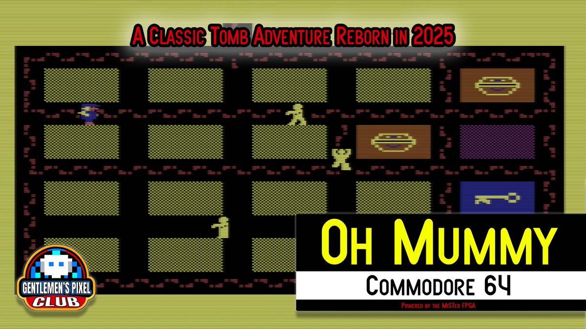 This is Oh Mummy on the #C64 | #MiSTerFPGA

🕹️ youtu.be/stGVBzbB4yA 🕹️

We are a hobbyist channel - can you join our Discord ? 

👉 discord.gg/DuswzTmxAt 👈

#commodore #nostalgia #gaming #Videogame #retrogames <a href="/Retweelgend/">Imagine A Stream ✪</a> <a href="/FameRTR/">FameRTR</a> <a href="/SupportingStre3/">Network GG</a> <a href="/SpotemGang/">Spot'em Gang 👑</a>
