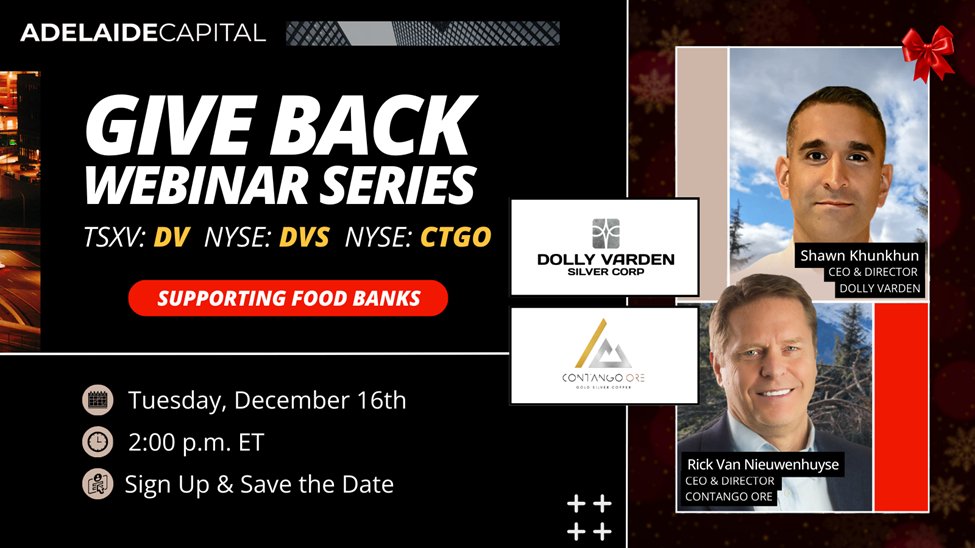Join Rick Van Nieuwenhuyse and Shawn Khunkhun today at 2 PM ET / 11 AM PT for the Give Back series, where donations help support food banks.

Register here: bit.ly/4ae0KfL
