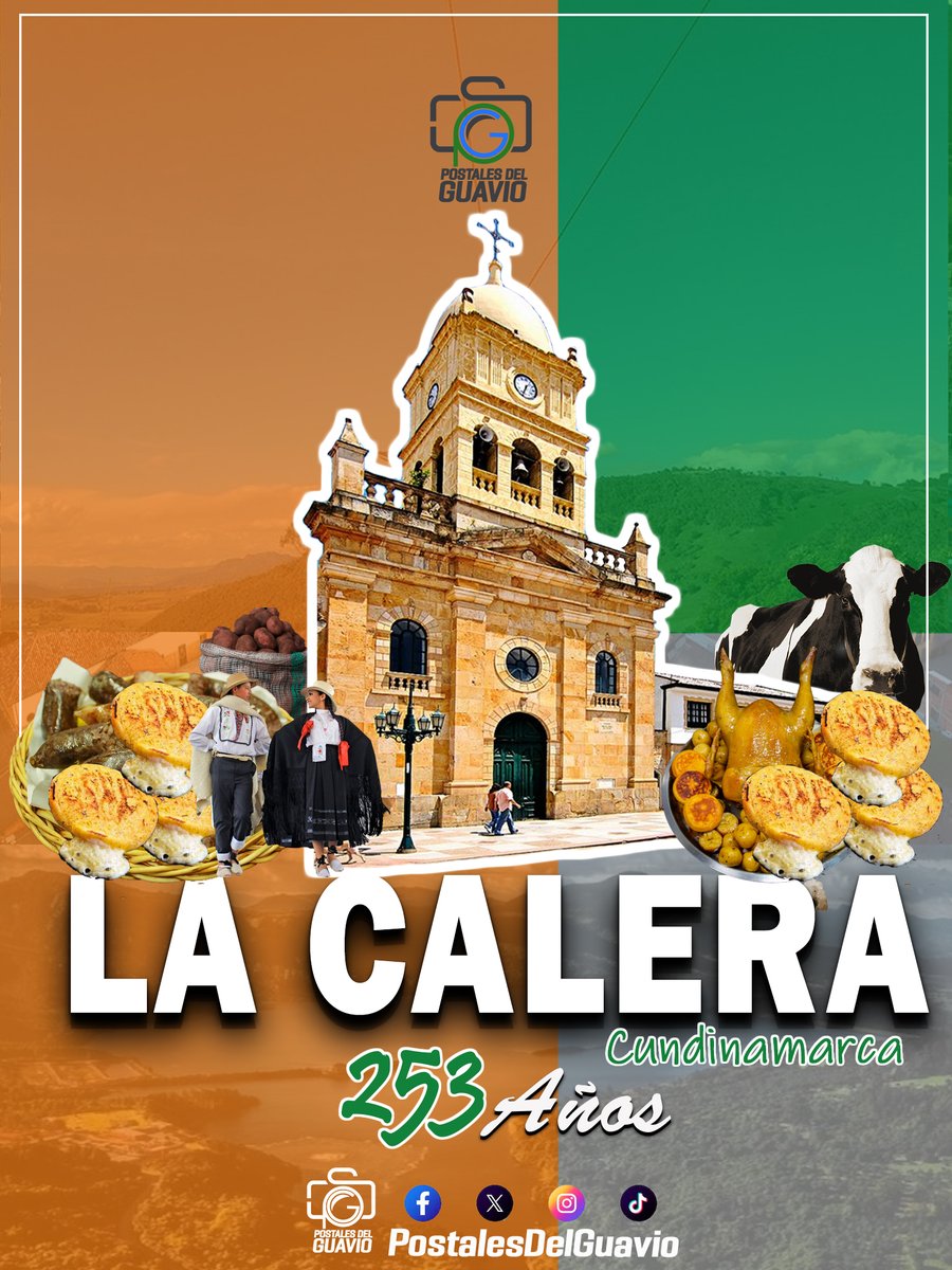 📷Hoy 16 de diciembre, extendemos una calurosa felicitación al municipio de La Calera Cundinamarca, por la conmemoración de sus 253 años de fundación. 
#LaCalera253Años #LaCalera #Cundinamarca #Guavio #PostalesDelGuavio #Pueblos