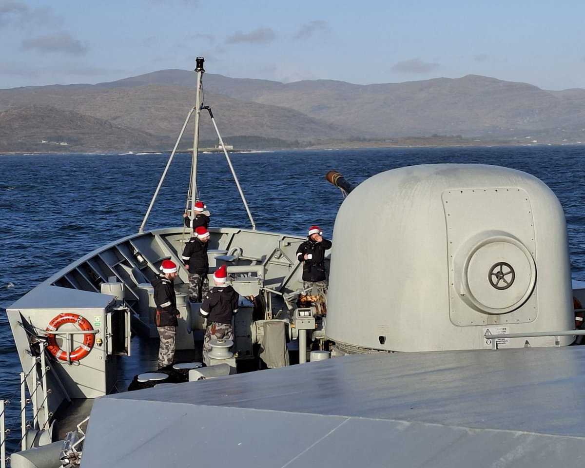Winter Patrolling with the Irish Navy. Some pics from our of our OPVs conducting Maritime Defence and ecurity Operations within our EEZ. #irishnavalservice