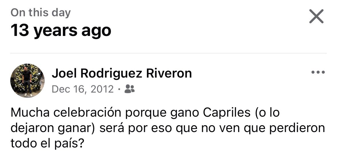 Joel Riveron tweet media