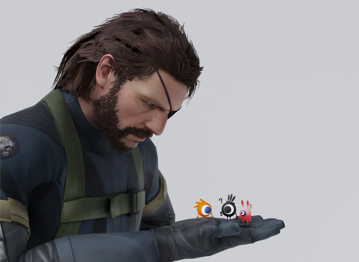 BOJIK_b3d's tweet image. You can actually see the Phantom Pain on the left, so here are the real renders of that picture.
#b3d #blender