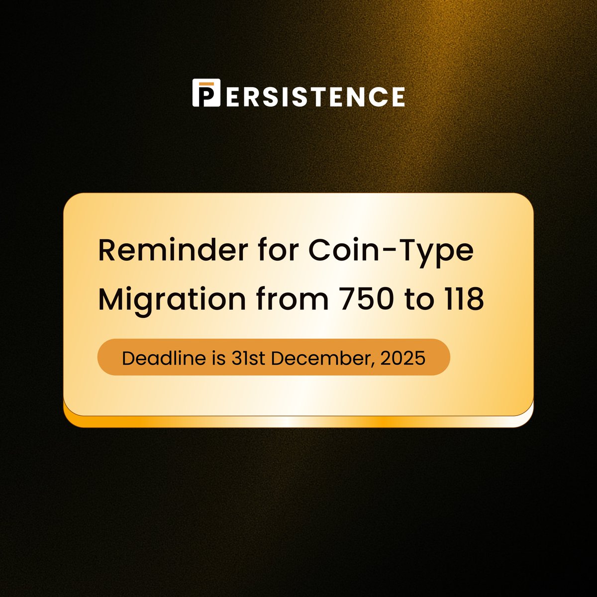 Persistence One 🟠🔁 tweet media