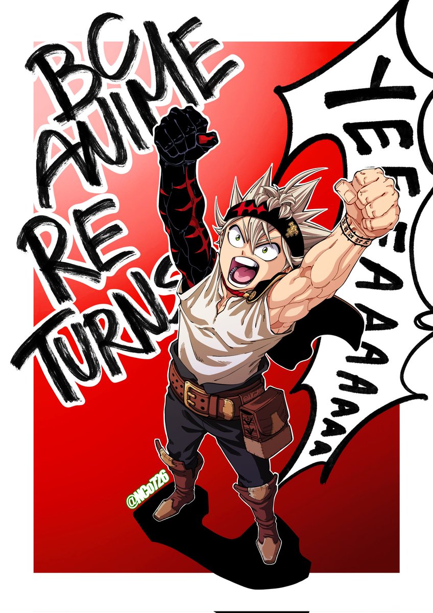 HikariSuzuki14's tweet photo. Black Clover fans be ready the  time has come 
#BlackClover #JumpFesta2026 https://t.co/YHeaVIw5LK