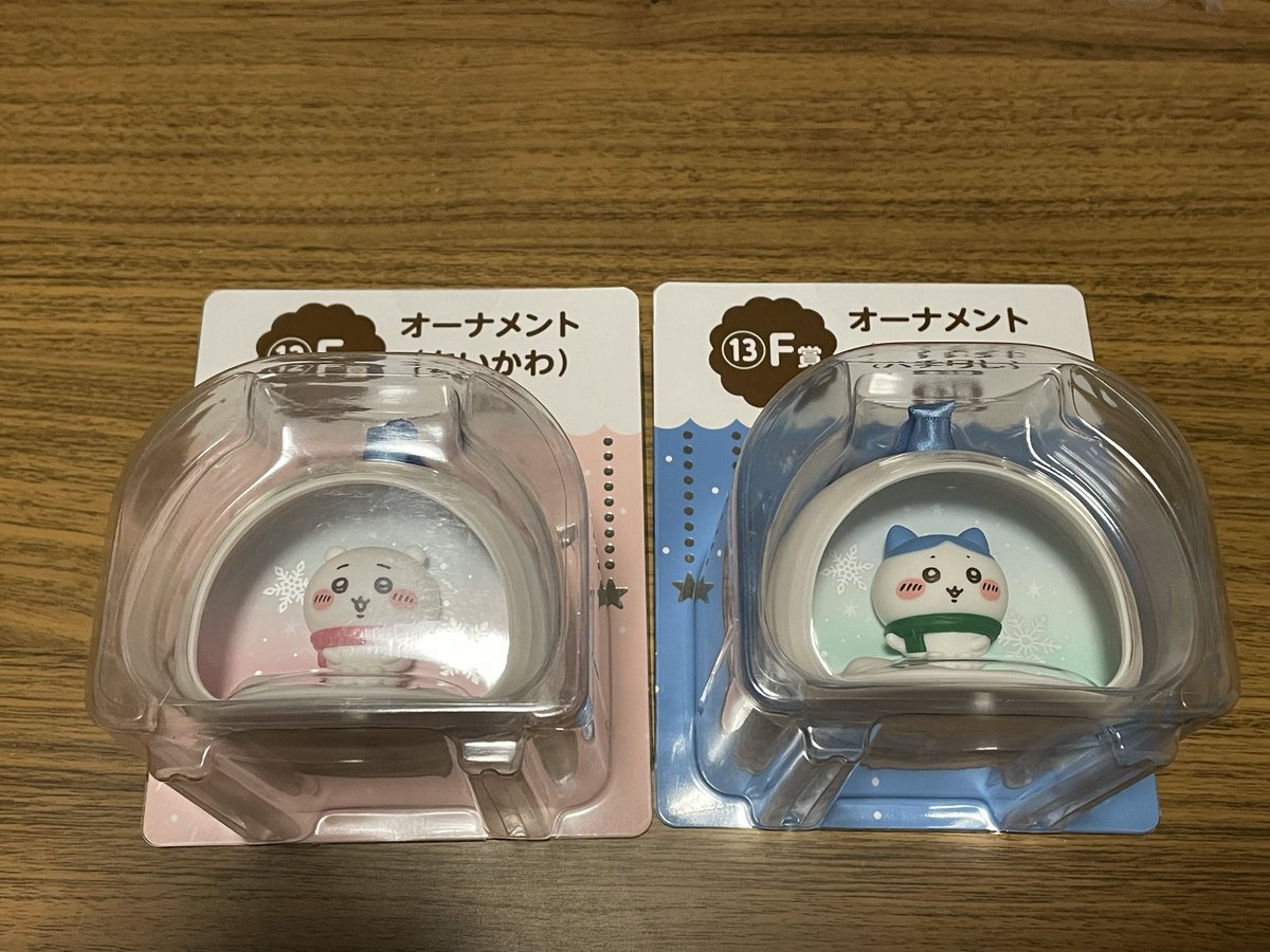 Sen_nico69's tweet photo. 【交換】ちいかわエニマイくじ（再載）

譲:F賞 ハチワレオーナメント
            ちいかわオーナメント

求:F賞 うさぎ or別賞 うさぎ

郵送希望です。
検索からもお気軽にお声掛けください！ https://t.co/7vm4r0gSA2