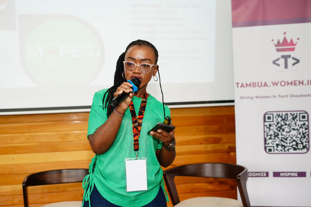 W_TechShoutOuts's tweet photo. 🎙️ Talk: Why Ignoring QA Is Costing You
At the Women In Tech Summit Kenya 2025 💜🇰🇪, this session by the amazing @junekateireeves  delivered a powerful reminder that quality isn’t optional, it’s the foundation of every successful product. She broke down the hidden costs companies face when QA is sidelined, delayed, or treated as an afterthought, and why quality must be embedded from the very beginning.

The session highlighted:
・How skipping QA leads to expensive rework, security risks, and broken user trust
・Why early testing reduces development time and accelerates release cycles
・The role of Quality Engineering in shaping architecture, performance, and scalability
・How poor QA impacts brand reputation, revenue, and long-term sustainability
・Why teams need a quality-first mindset across design, engineering, and deployment

Key takeaway:
Ignoring QA doesn’t save time; it creates bigger problems later. Investing in strong Quality Engineering upfront leads to more reliable products, happier users, and a healthier engineering culture.

#qualityassurance #womenintechsummitke25 #elevateleadinnovate #tambuawomenintech