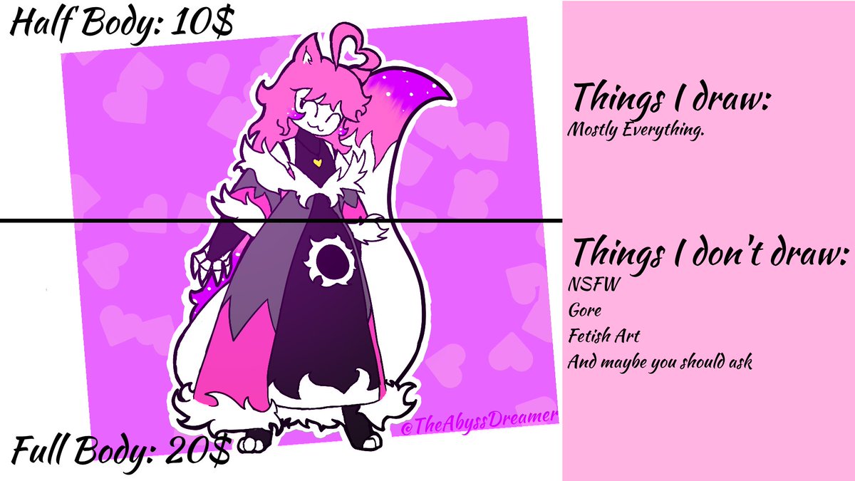 I will be opening Commissions because I need money.

10 Slots I guess.

Might open commissions every week.