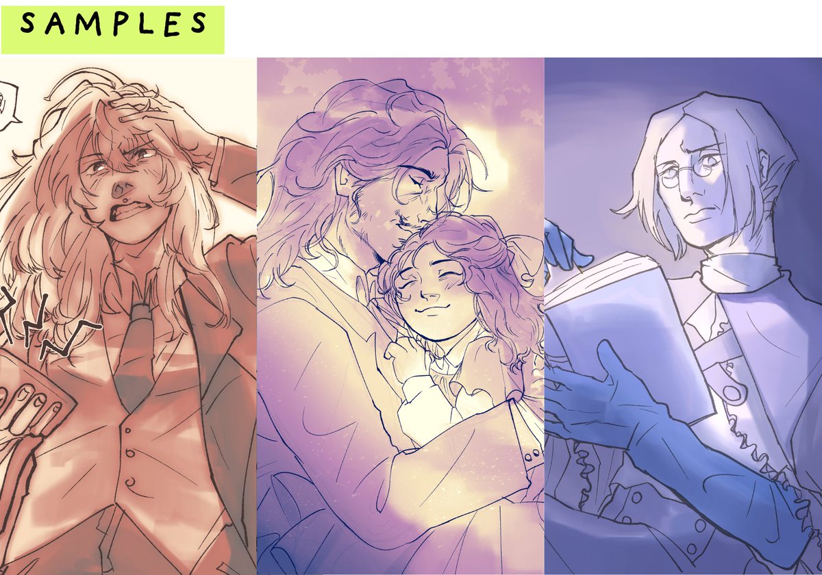 fedsteaa's tweet image. 🌟RTs and likes are appreciated! 🌟

hello! I'm opening emergency commissions for ocs, character portraits, fanarts from any fandom and many more! I'll be opening 5 slots! (⁠✷⁠‿⁠✷⁠) please do DM me if interested!🌸

[more samples on the thread below!]