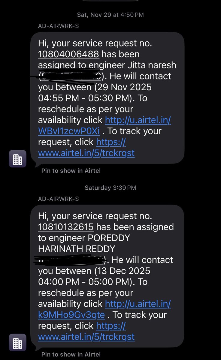 OlnRaj's tweet photo. @airtelindia I’ve repeatedly raised multiple tickets to shift my Airtel broadband connection, but I haven’t received any calls or solutions from your team. Despite this, the tickets have been marked as resolved every time. What kind of service is this? https://t.co/kdCueIrX2i