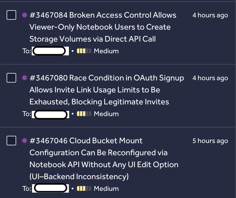 Day 10 - #21DayHackingChallenge

Today I found 1 valid bug and submitted the remaining pending reports.
Progress may be slow sometimes, but consistency matters more than speed.
Learning every day, improving recon and report quality.
On to Day 11 

#Hacking  #BugHunting