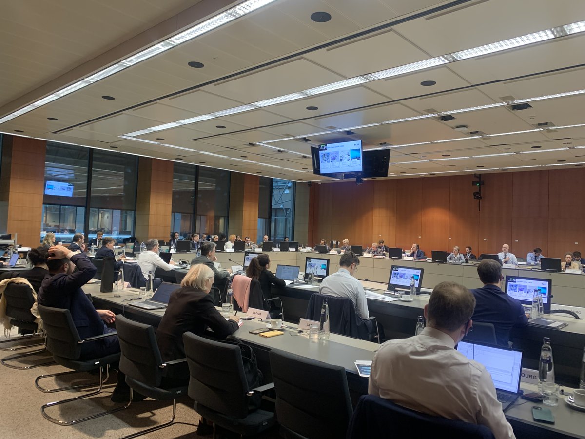 EU_ISS's tweet image. Honoured to address the #PSC today and contribute to the EU’s strategic reflection. Director @sbeverts summarised the lessons learnt in 2025 along with the trends and risks shaping Europe’s priorities for the year ahead. #StrategicForesight