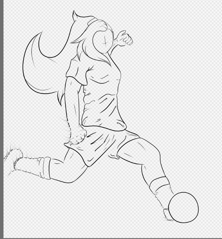 The_OG_Birb's tweet photo. Guys you dont UNDERSTAND how much I miss doing my original lineart style. 

The sketchy style is definitely staying for GTC fan works cause it suits it so well, but oh, oh these three Football AU drawing im going back to my roots cause MIRA PLEEK LOOK AT HER OMG https://t.co/UvTNce0M0P