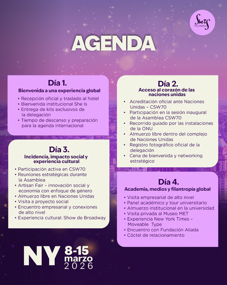 She Is Foundation 💜 tweet media