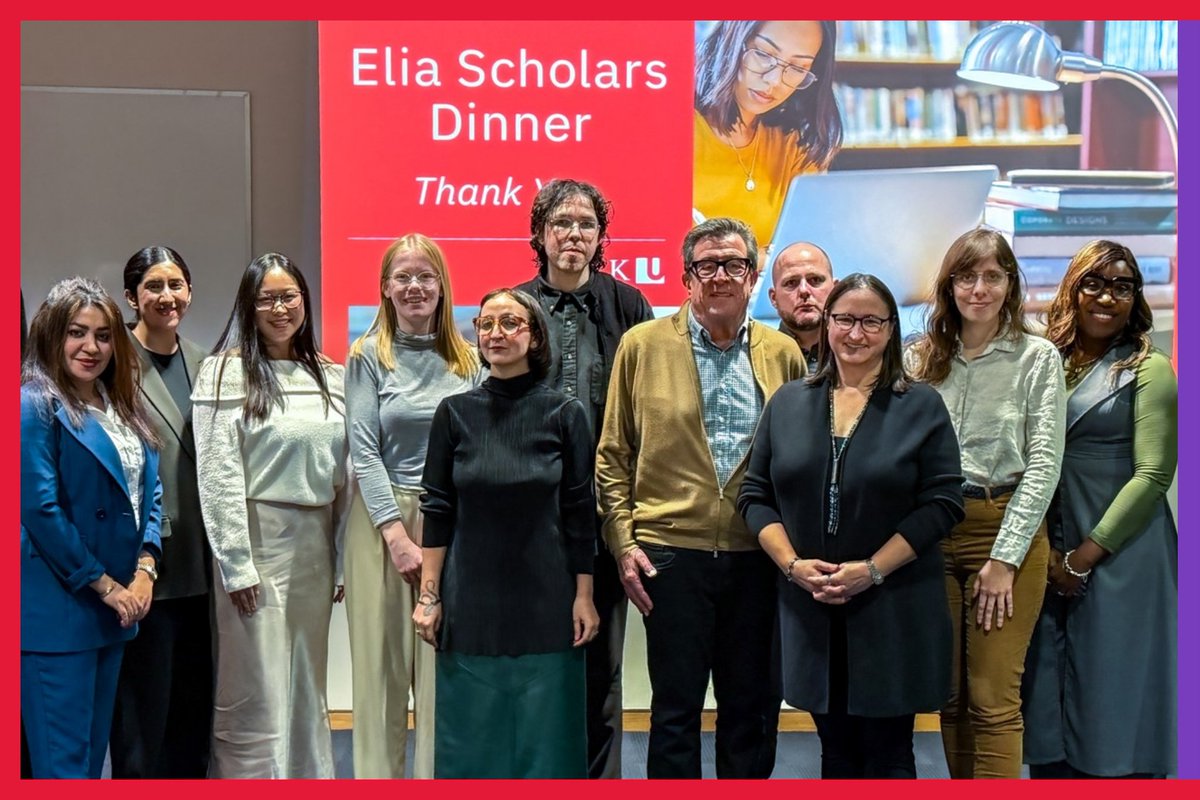 Four graduate students from AMPD have received the Elia Scholarship Award! 

The program provides multi-year funding to support first-year doctoral students poised to make transformative contributions.

Learn more: bit.ly/4q6jClu

#GradStudiesYU