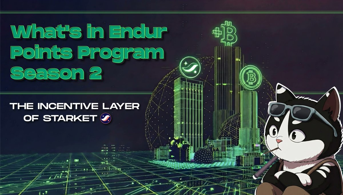 0xgilllee's tweet photo. I made myself clear many times before:

@Starknet has laid its foundation with staking, distributing validator roles and inviting STRK + BTC holders to help secure the network.

However, liquidity remains dormant.

@endurfi appears now, aiming to turn passive capital into productive force. 🧵