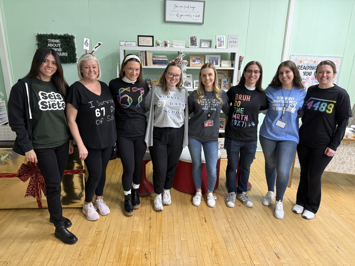 Happy 67th day of school from the 7th grade team! <a href="/MineolaMS/">Mineola Middle School</a> 🤭