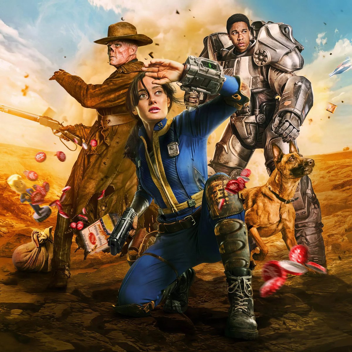sboficial's tweet photo. A 2ª temporada de Fallout debutou com 100% de aprovação da crítica no Rotten Tomatoes.