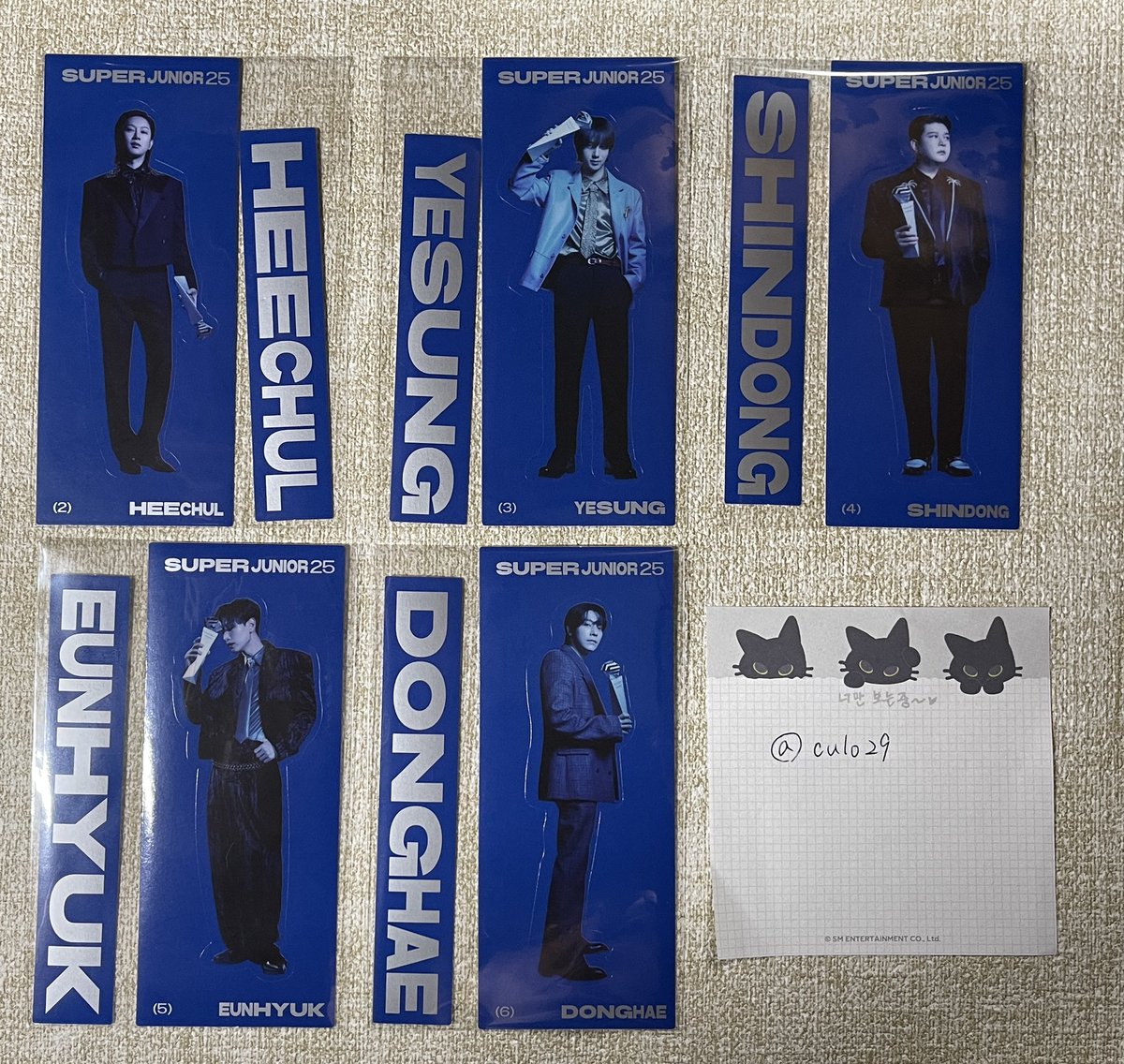 緩募】SUPER JUNIOR💙トレカ交換 25、FANLIGHT SE、SJ Market、SS10