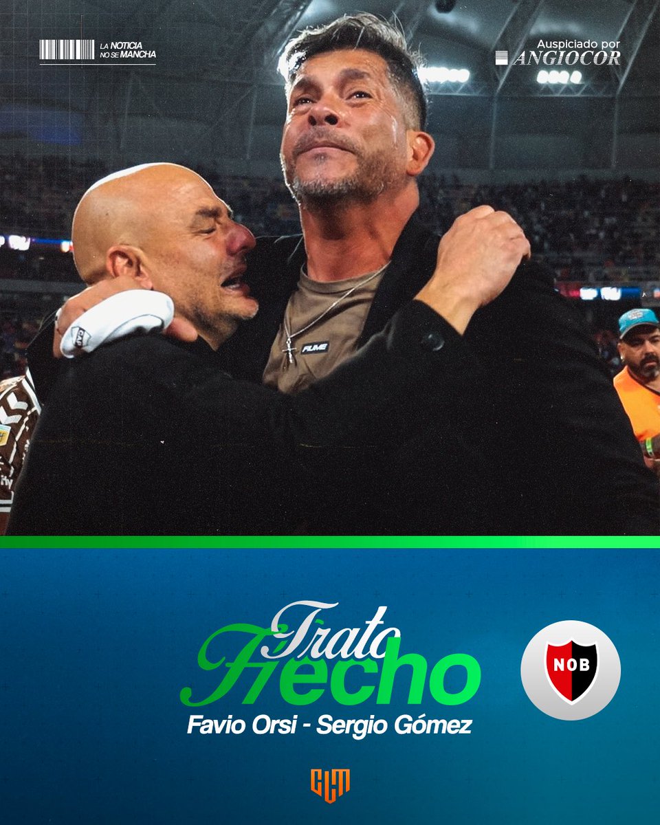 🚨Favio Orsi y Sergio Gómez son los nuevos entrenador de Newell’s. 
*️⃣El acuerdo ya es total y firmarán hasta diciembre de 2026. #TratoHecho
ℹ️Lo contamos en <a href="/picadotv_/">Picado TV</a>