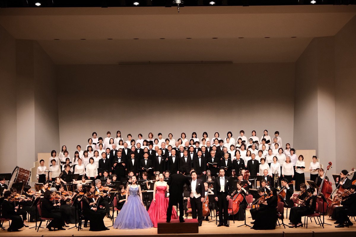 歌会 先日、会津若松市で第九を歌わせて頂きました。故郷で第九を歌えること