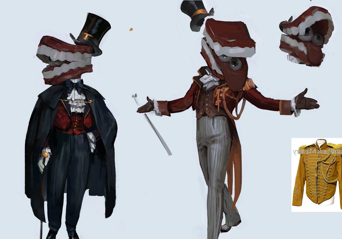 You know, I keep redrawing this Caine, and maybe I should just stop... #tadc