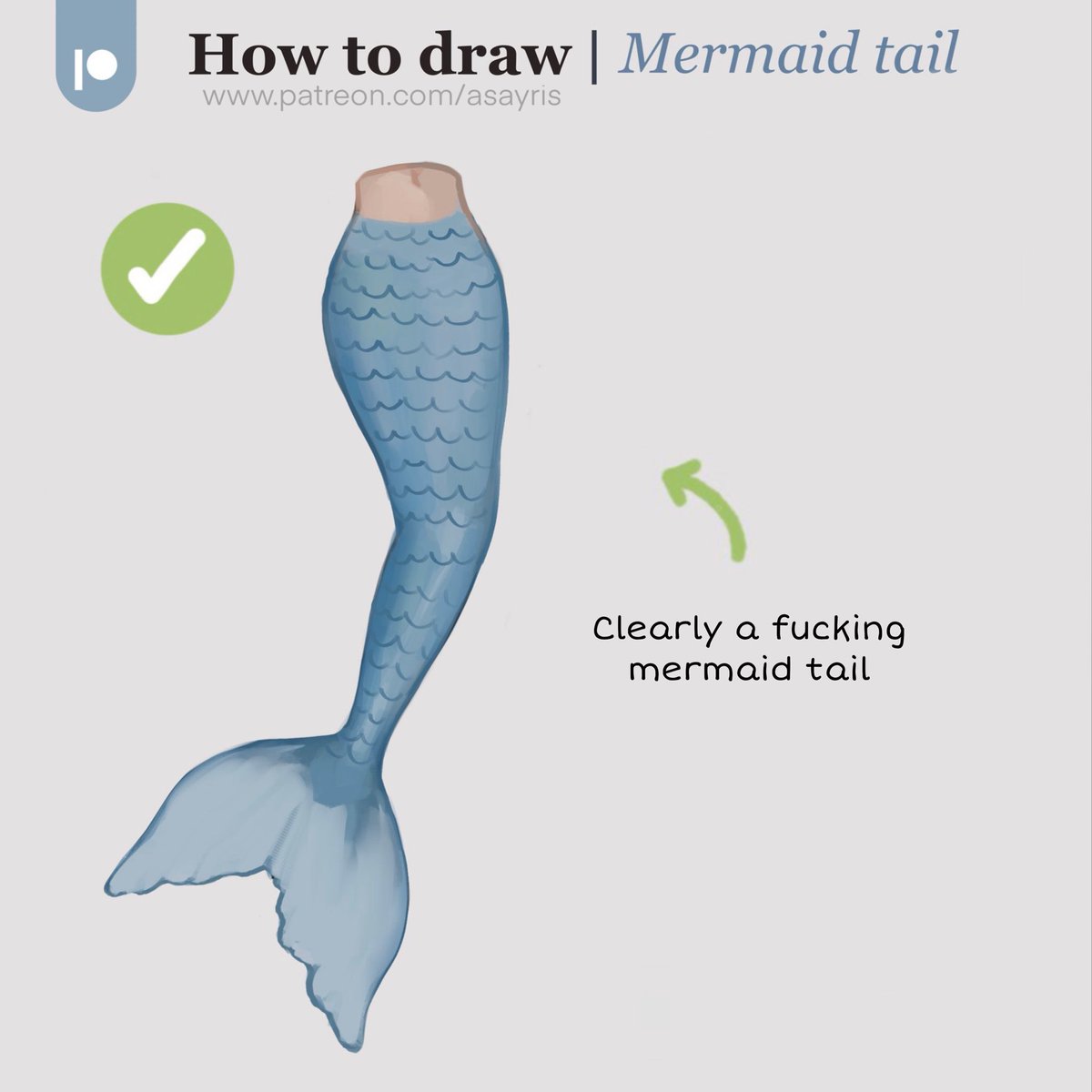 act1ve_izzyy's tweet image. mermaids aren’t real and have no specific way of being drawn