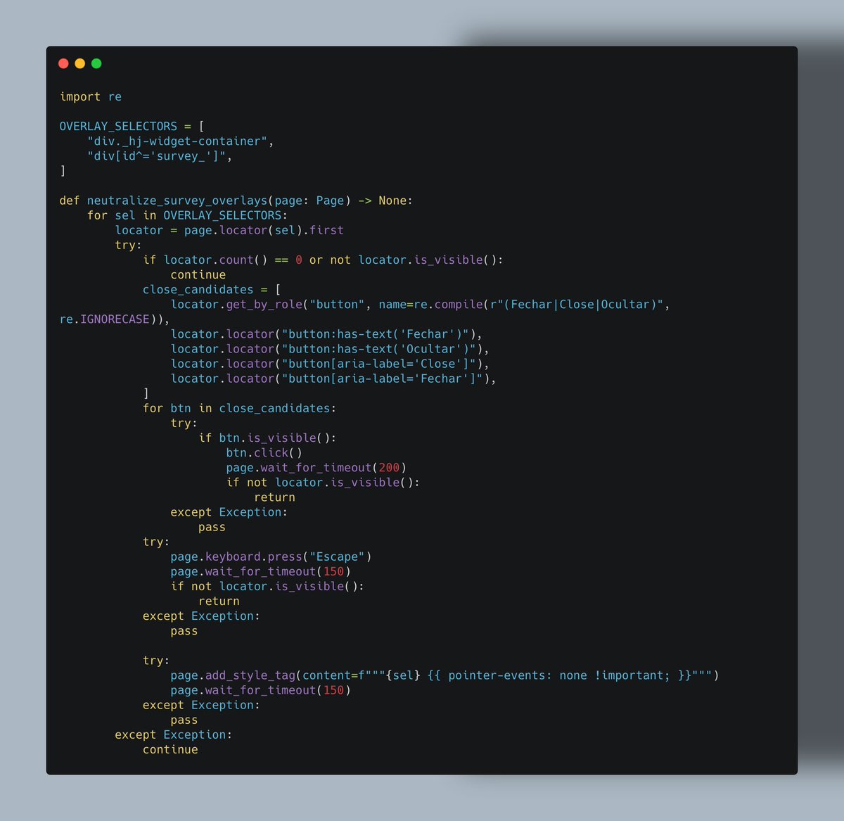 SilvaPrado12846's tweet image. Tirei os dias para descansar e dar uma pausa em estudos, programação e voltar a jogar um Badun novamente. Mas tive um ponto hoje que foi um ultima demanda antes de entrar de ferias, onde um crawler tendo problema e ao debugar identifiquei ser um Survey que estava fazendo ele se…