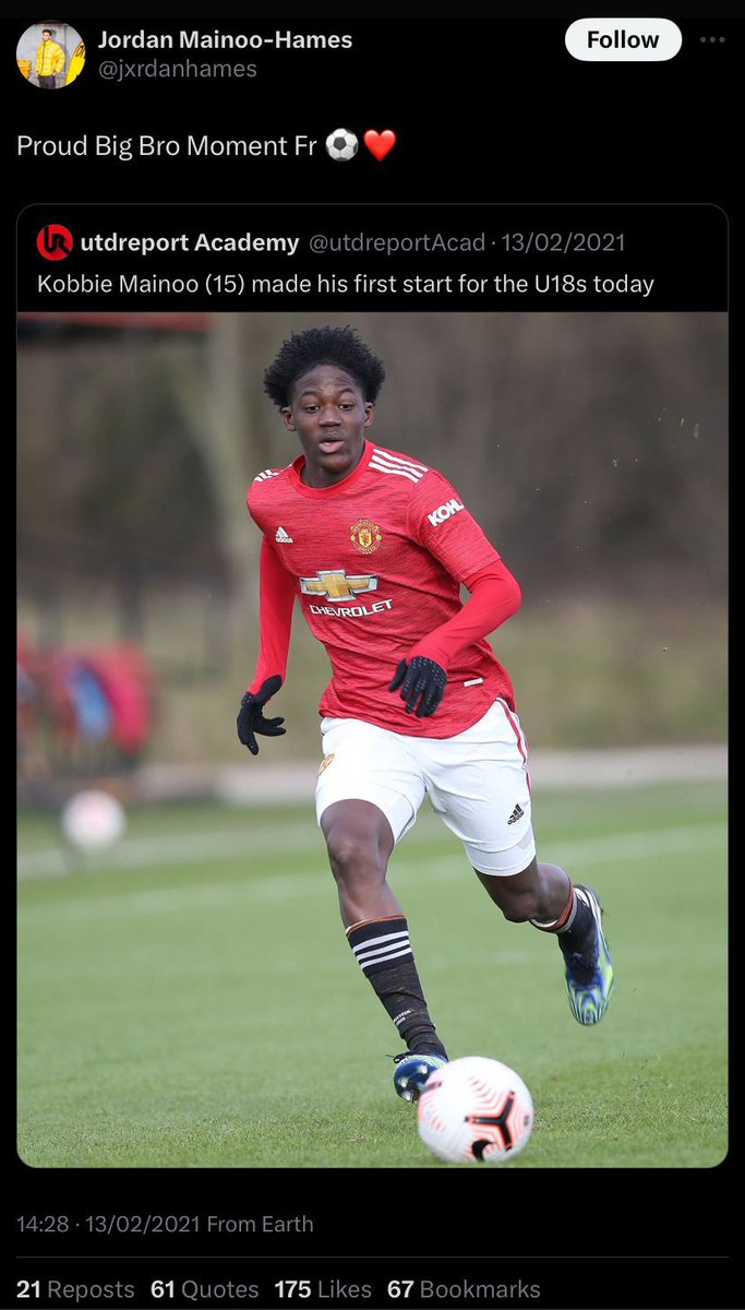 “You can tell who matters in his life…”